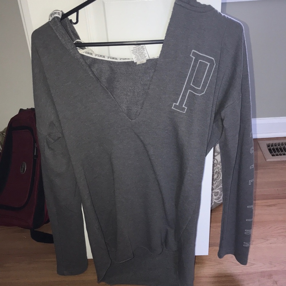 PINK hooded sweatshirt